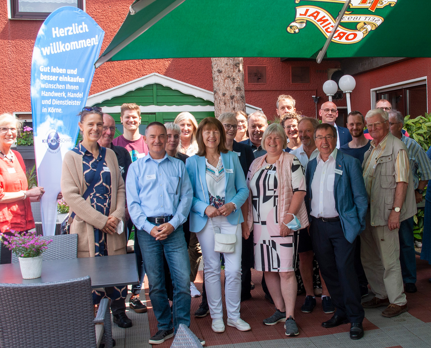 Verantwortliche und Mitglieder aller Körner Vereine und Institutionen waren zum traditionellen Treffen eingeladen (Foto: Rüdiger Beck)